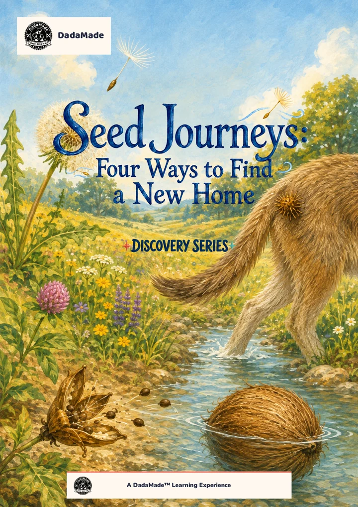Cover of Seed Journeys: Four Ways to Find a New Home